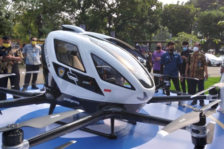 Mobil Terbang Ehang 216 Tersedia 100 Unit di Indonesia, Sudah Terbeli 1 Unit